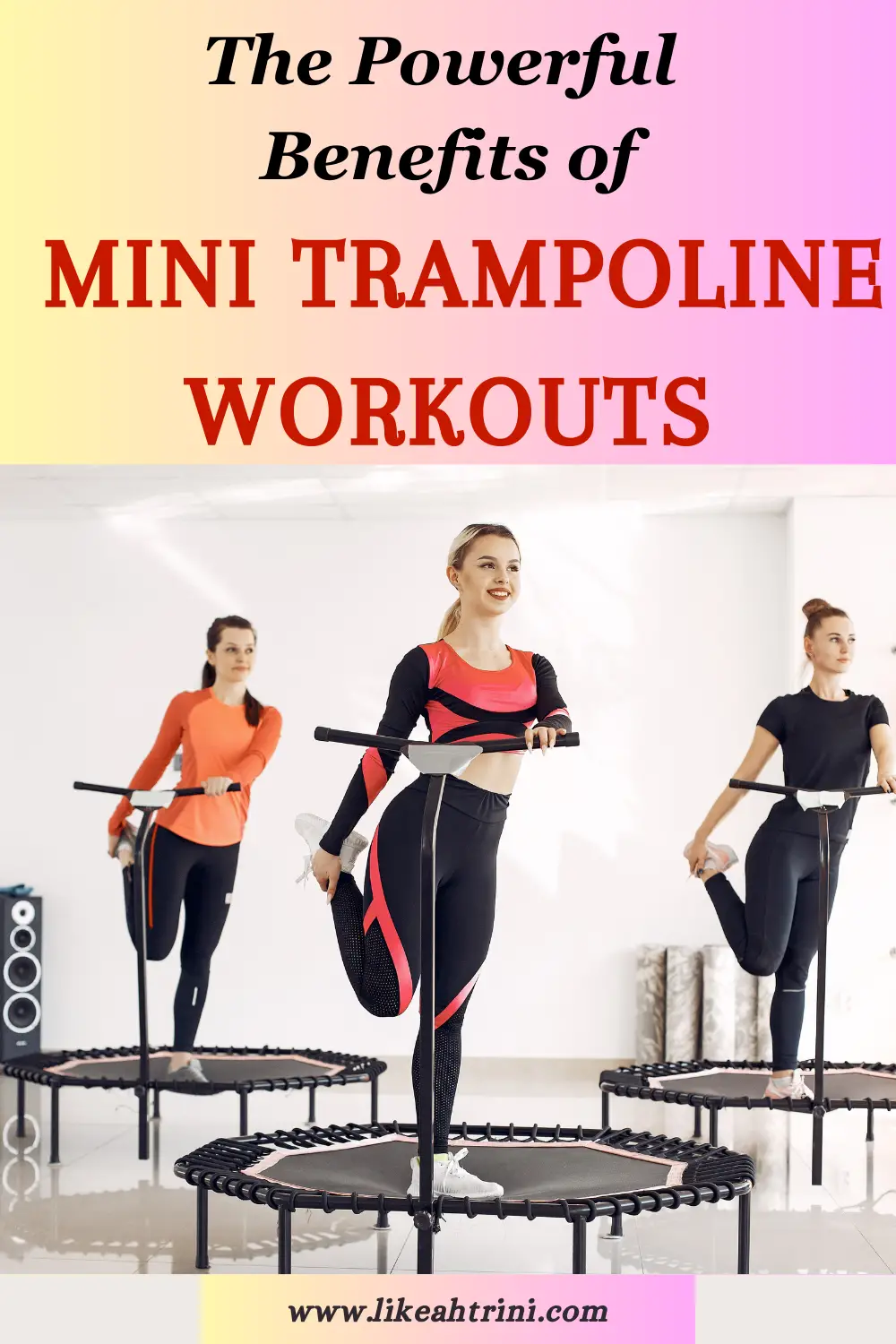 REBOUNDER EXERCISE VIDEOS  Trampoline workout, Rebounder workouts